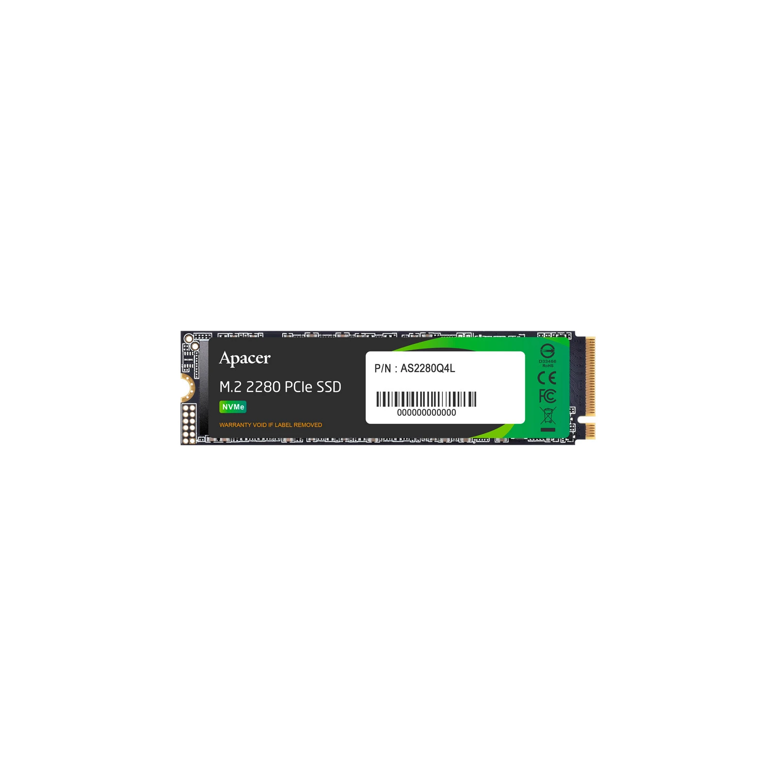 SSD диск M.2 2280 1TB Apacer (AP1TBAS2280Q4X-1) (UA)
