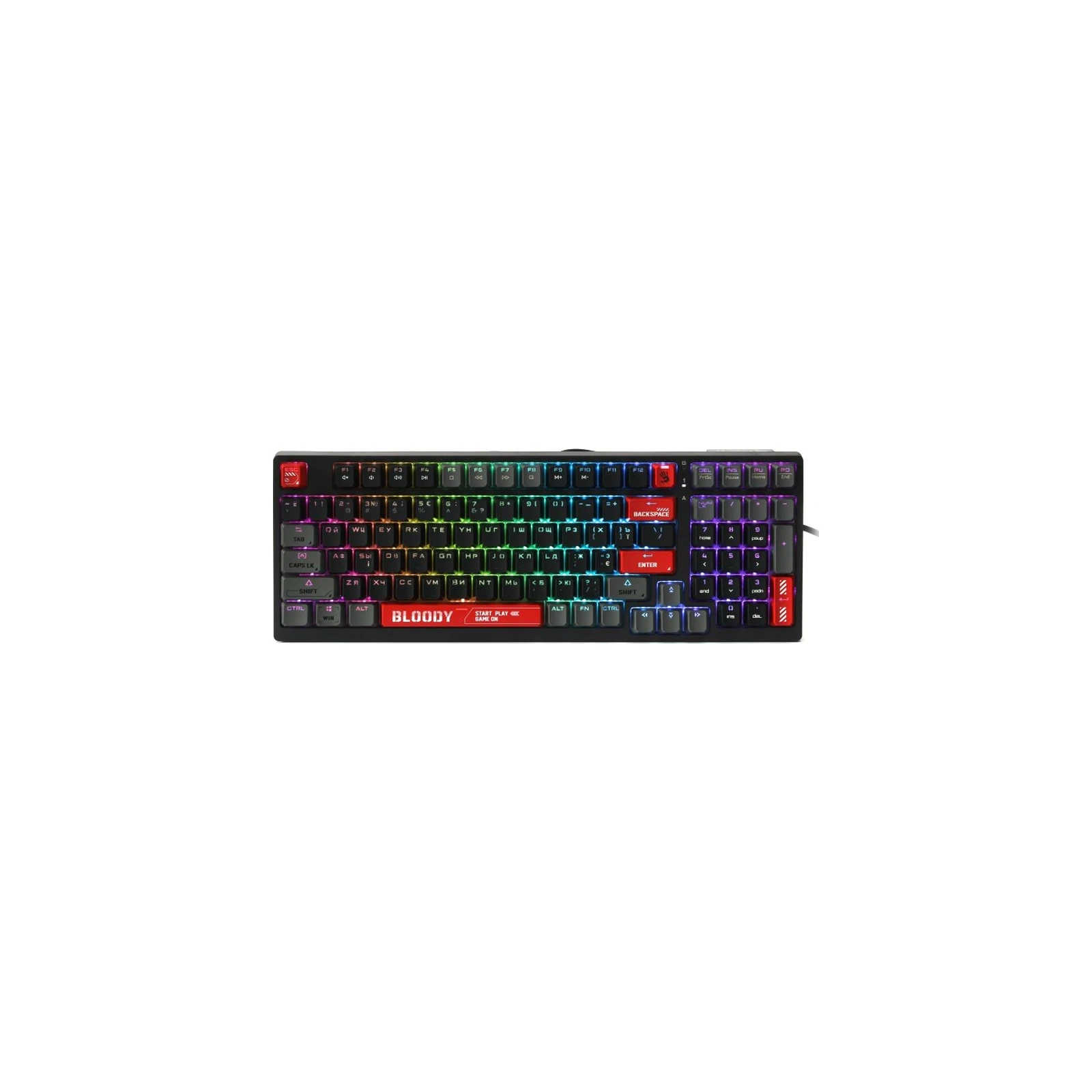 Клавиатура A4Tech Bloody S98 RGB BLMS Red USB Bloody Red (4711421991674) (UA)