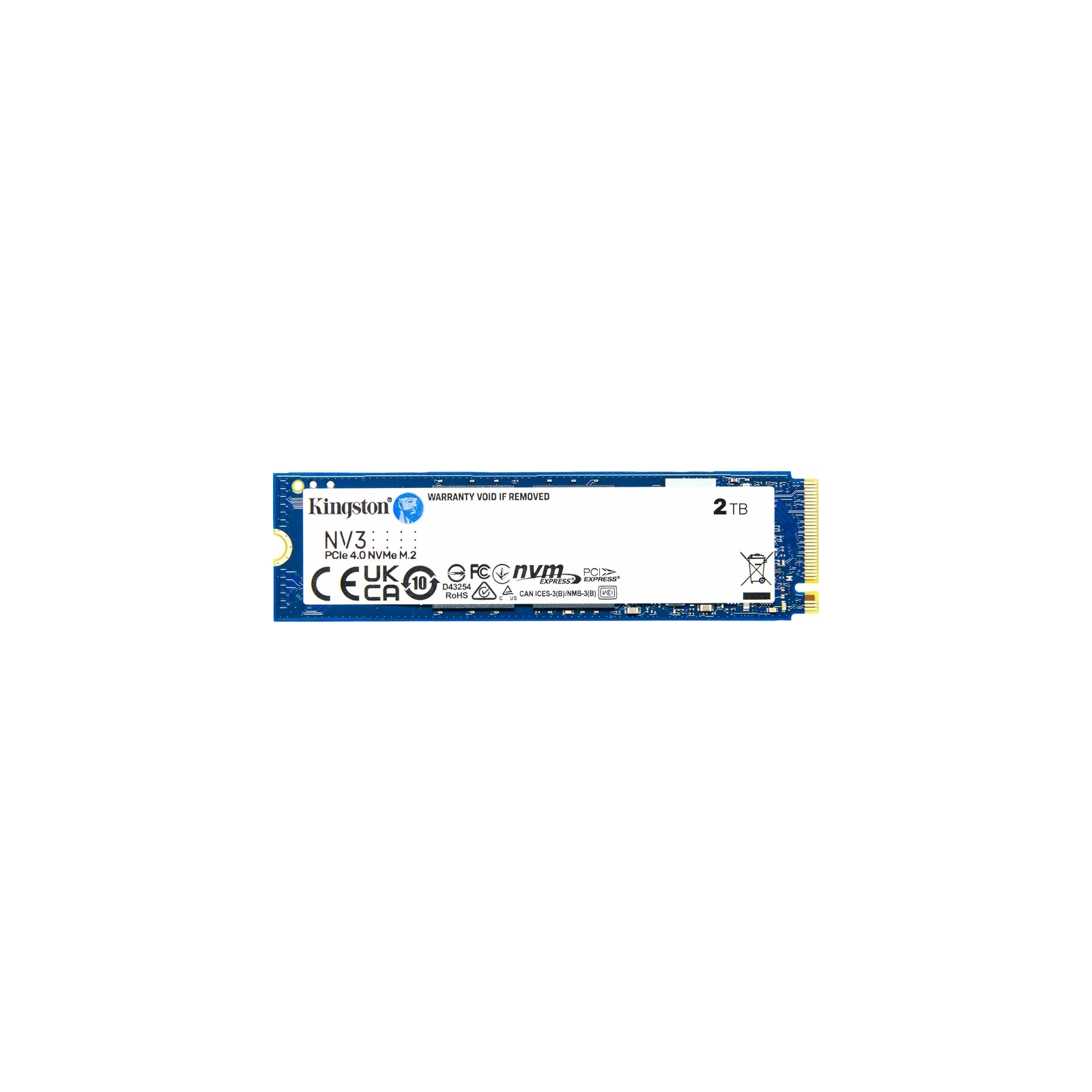 SSD диск M.2 2280 2TB Kingston (SNV3S/2000G) (UA)