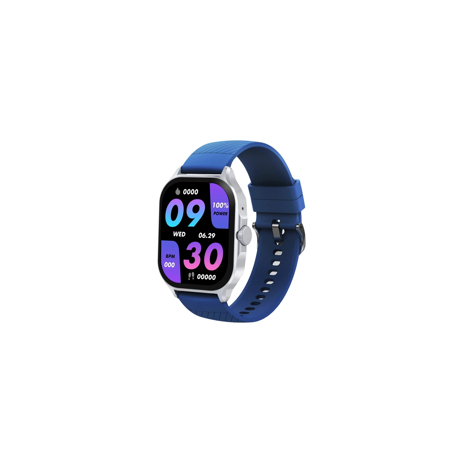 Смарт-часы Globex Smart Watch Urban (Silver-Blue) (UA)