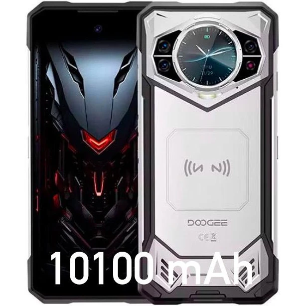 Мобільний телефон DOOGEE S200 12/256GB Silver (6923740227824) (UA)