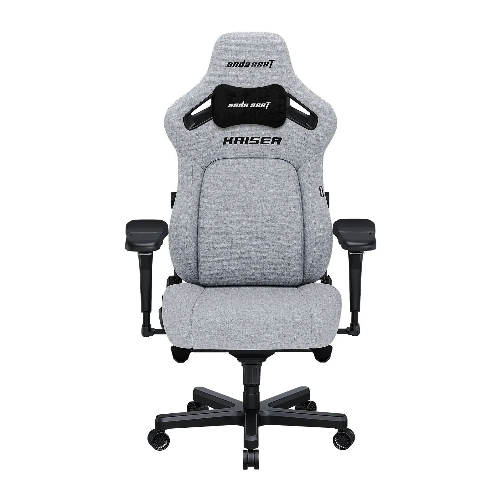 Ігрове крісло Anda Seat Kaiser 4 Fabric Size XL Grey (AD12YDDC-XLL-20-G-CF) (UA)