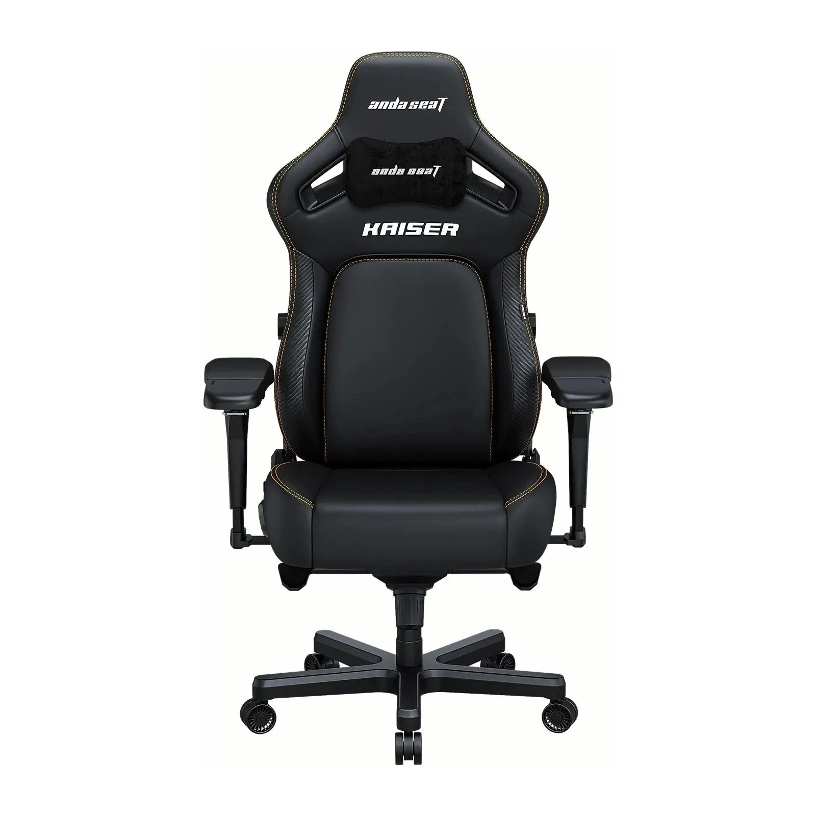 Ігрове крісло Anda Seat Kaiser 4 PVC Size XL Black (AD12YDDC-XLL-20-B-PV/C) (UA)