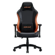 Anda Seat Luna Color PVC Size L Black/Orange (AD18-48-BO-PV) (UA)