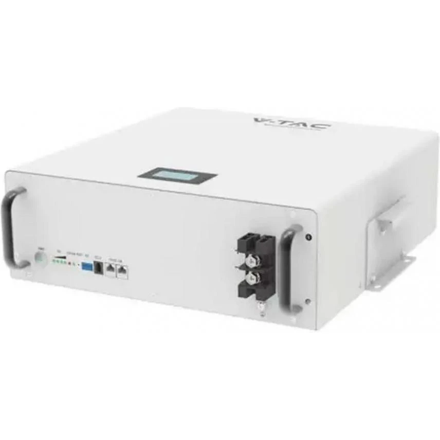 Акумуляторна батарея LiFePo4 V-TAC 51.2V - 100Ah SLIM LiFePO4 (VT-4816 V-TAC-51.2) (UA)