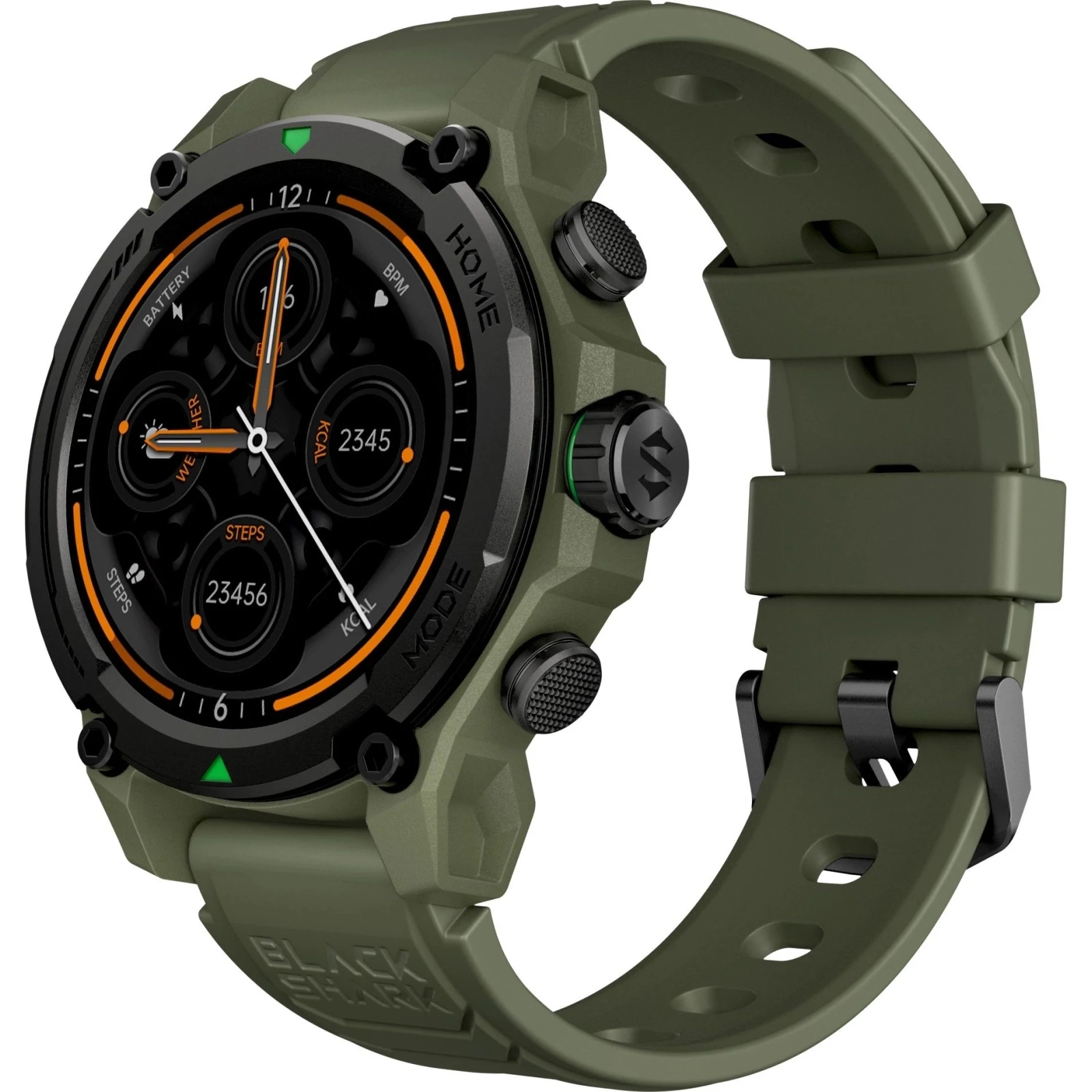 Смарт-часы Black Shark GS3-Green BS-GS3 Зелений (1091680) (UA)