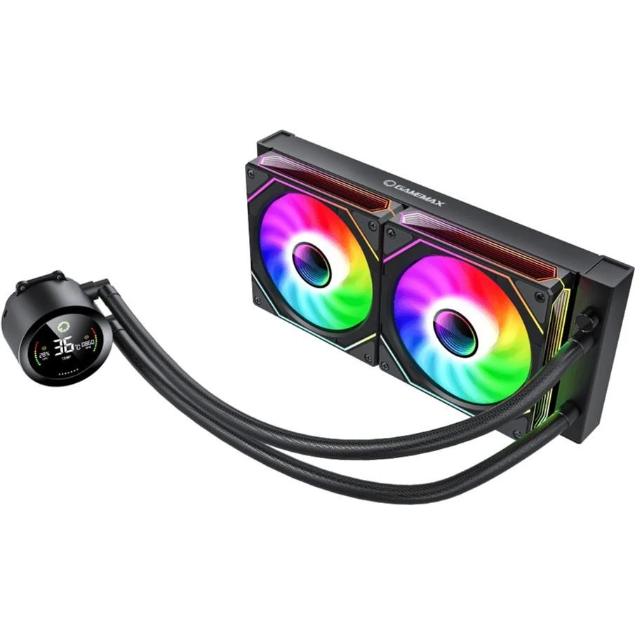 Водяне охолодження GameMax IceBurg 240 Digital BK (UA)