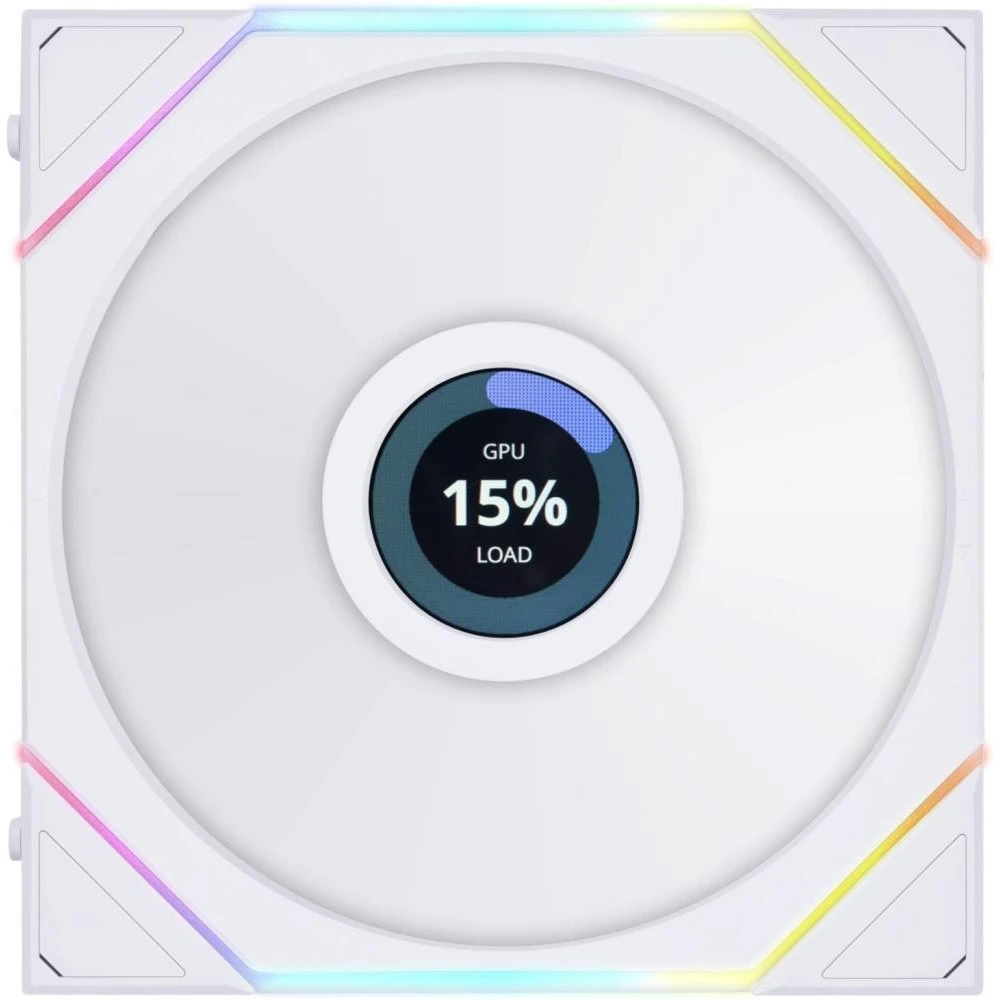 Вентилятор Lian Li Uni Fan TL LCD Reverse 140 White (G99.14RTLLCD1W.00) (UA)