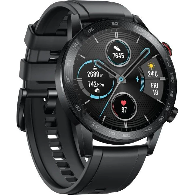 Huawei Honor Magic Watch 2 MNS-B19 46mm Black Fluoroelastomer Strap