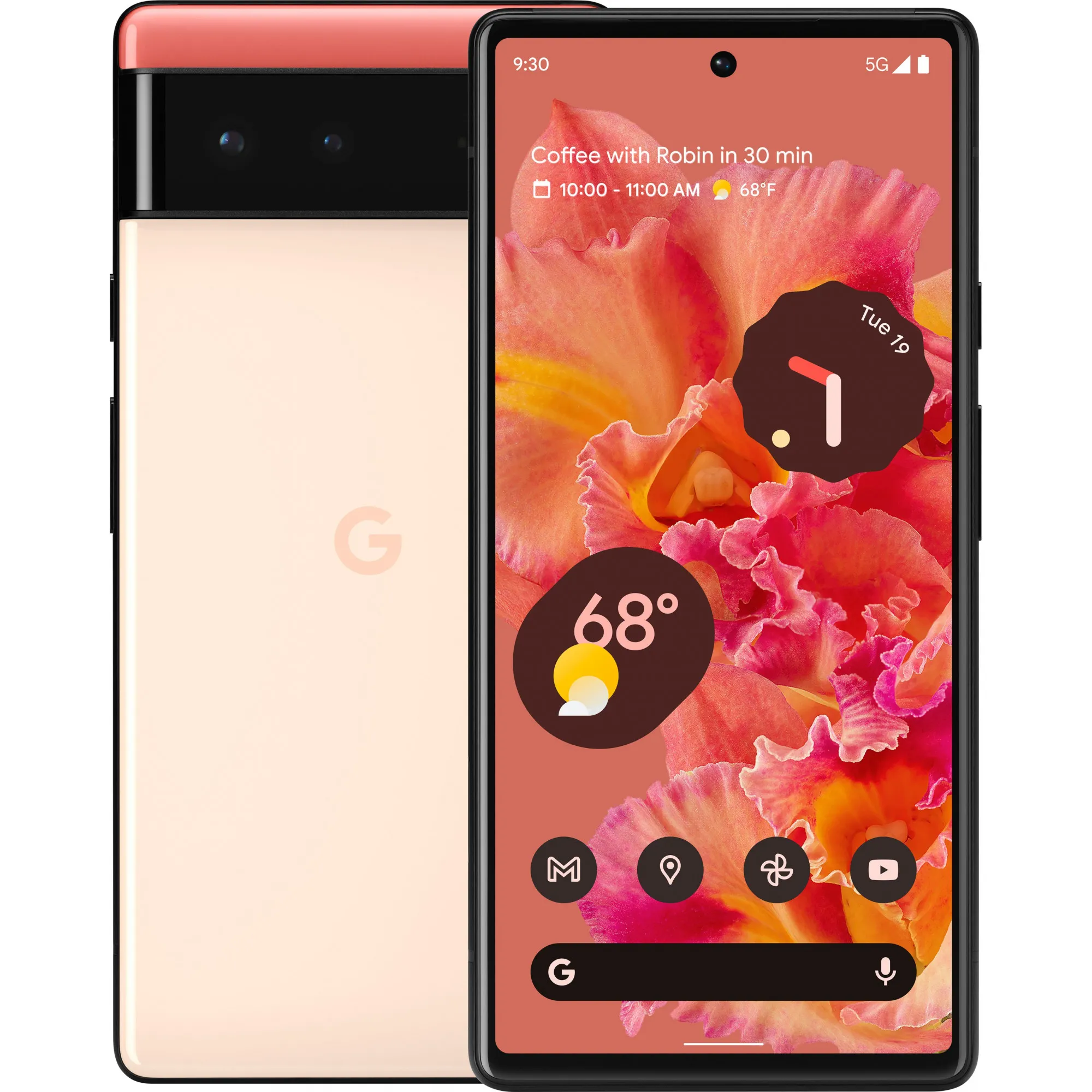 Мобільний телефон Google Pixel 6 8/256GB Kinda Coral