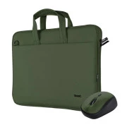 Trust Bologna Bag & Mouse Set green (24989) (UA)