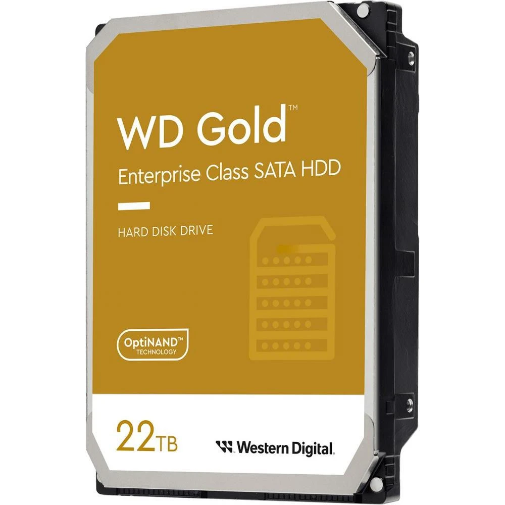Жесткий диск WD Gold Enterprise Class 22 TB (WD221KRYZ)