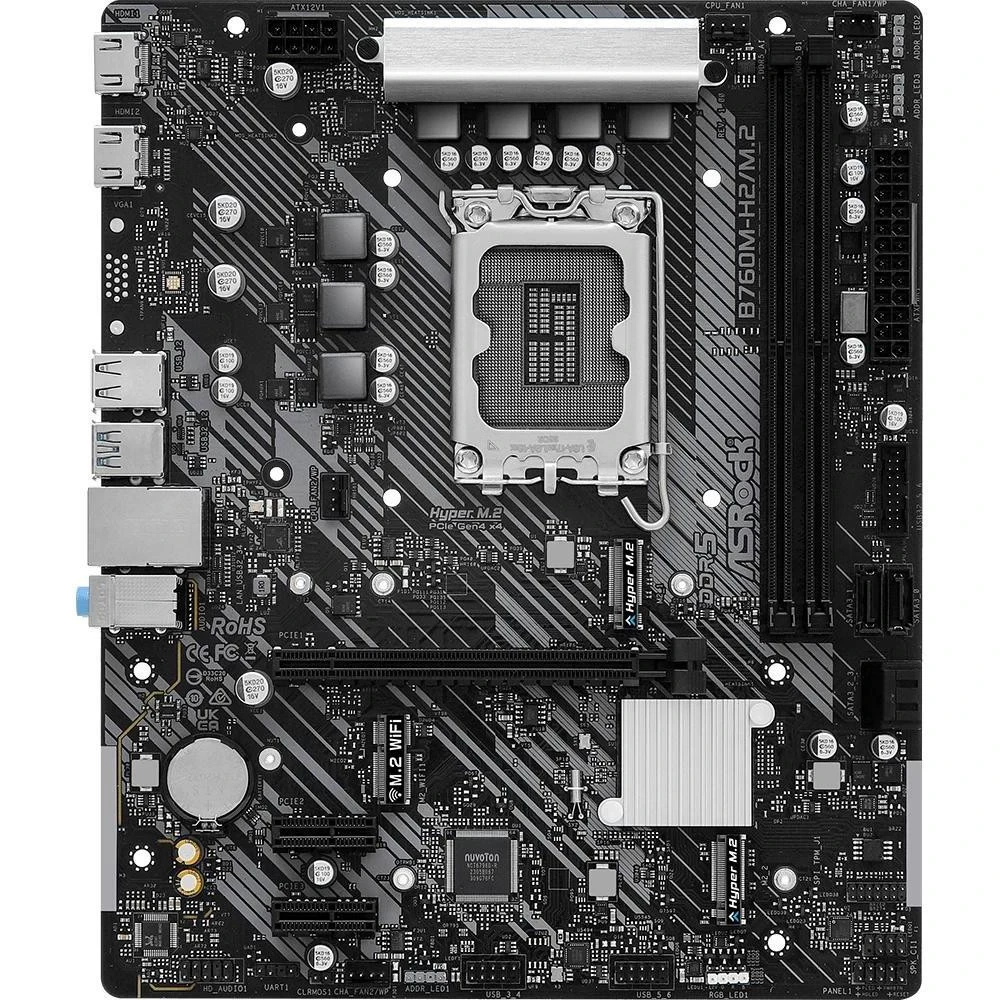 Материнська плата ASRock B760M-H2/M.2