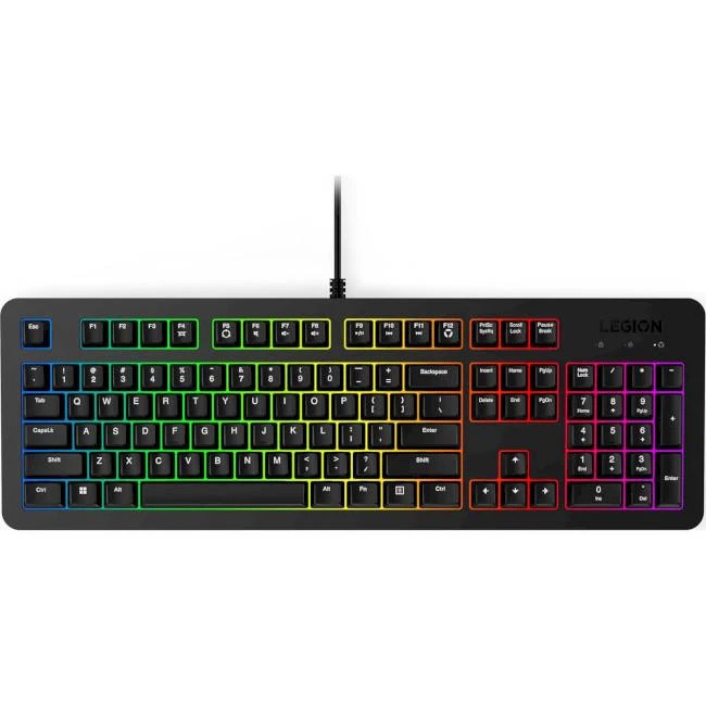 Клавіатура Lenovo Legion K310 RGB Gaming Keyboard UA (GY41N91855) (UA)