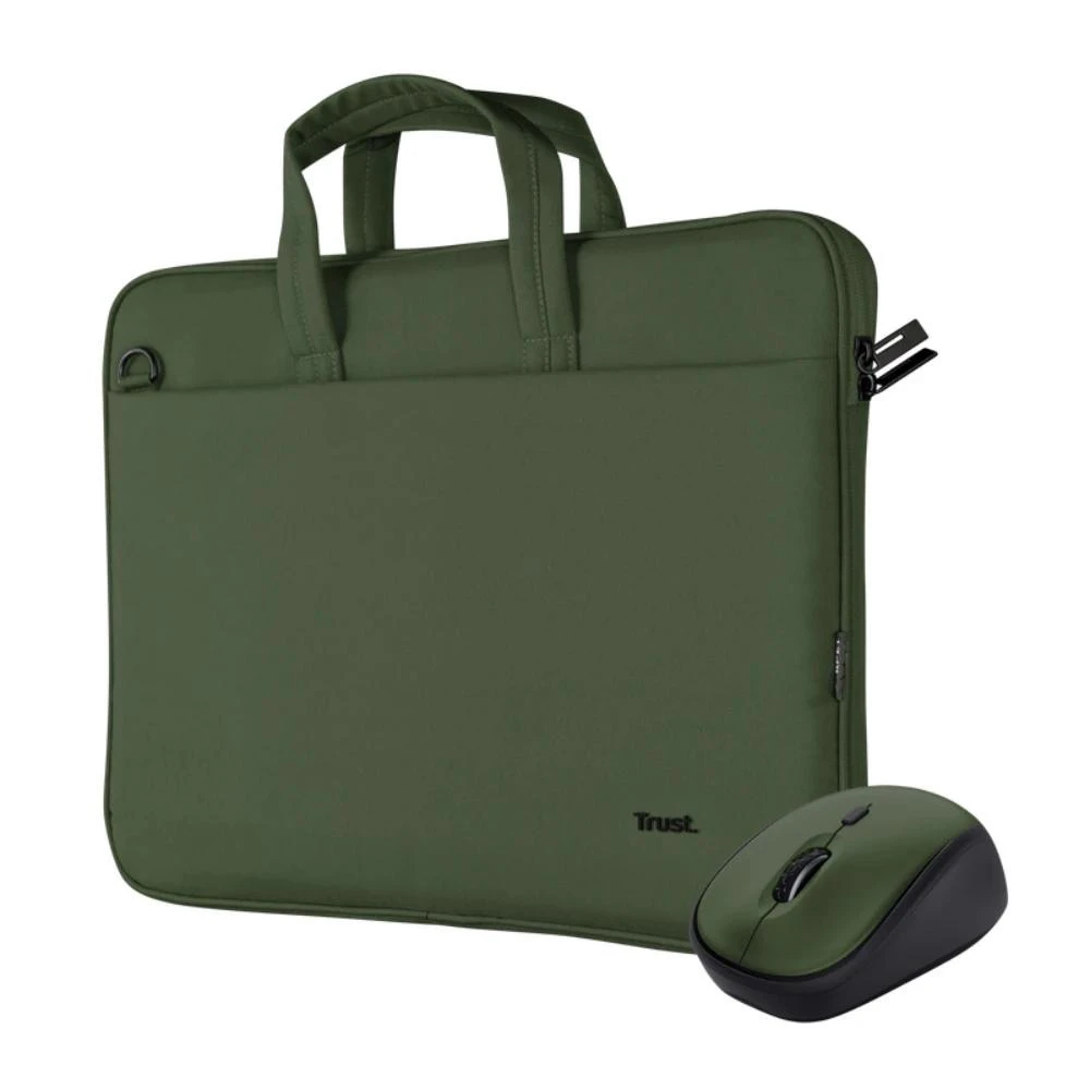 Trust Bologna Bag & Mouse Set green (24989) (UA)
