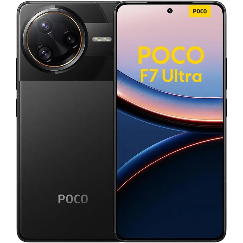 Мобильный телефон Xiaomi Poco F7 Ultra 5G 12/256GB NFC Black (with adapter) Europe