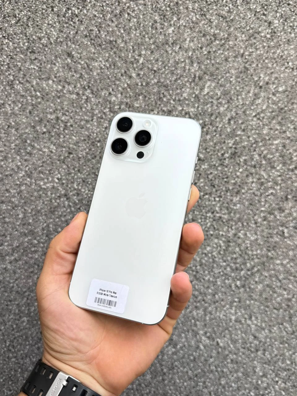 Б/У Apple iPhone 16 Pro Max 512GB White Titanium (Как новый) 