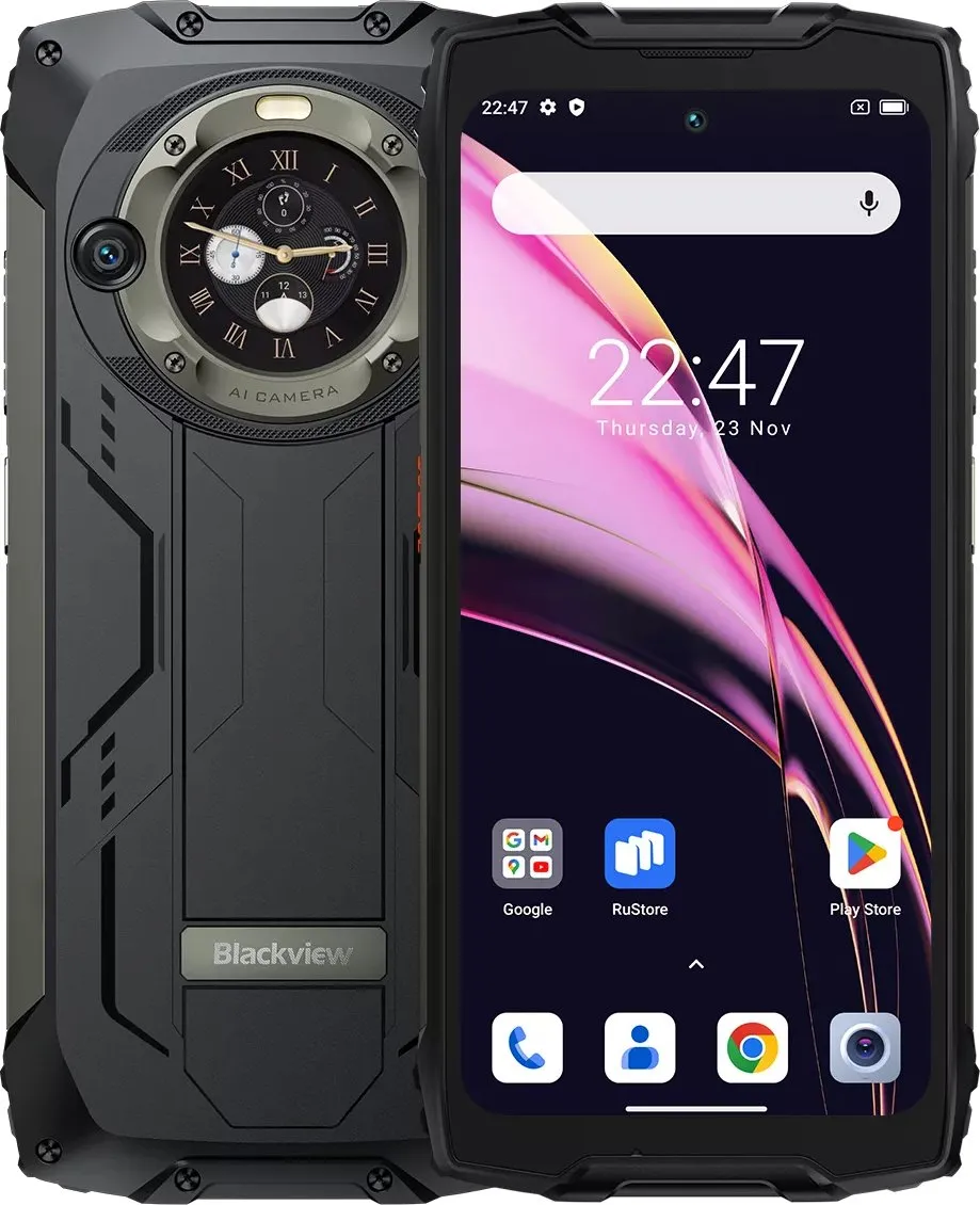 Мобільний телефон Blackview BV9300 Pro 12/256GB Black (6931548316855) (UA)