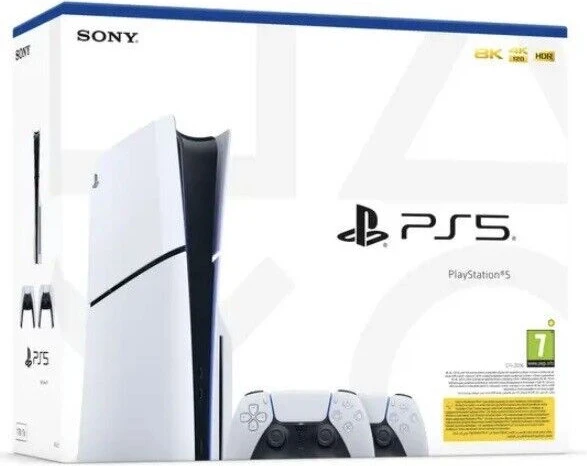 Ігрова приставка Sony PlayStation 5 Slim 1TB + DualSense Wireless Controller (1000042051) (UA)