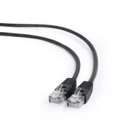 Патч-корд UTP Cablexpert (PP12-0.5M/BK) литой, 50u штекер с защелкой, 0.5 м, черный