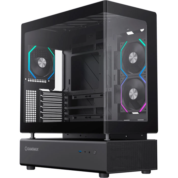 Корпус GAMEMAX N80 BK Black (UA)