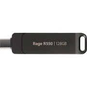 PATRIOT Rage R550 USB/USB-C3.2 128GB Matte Black (PE128GR550DSAD) (UA)