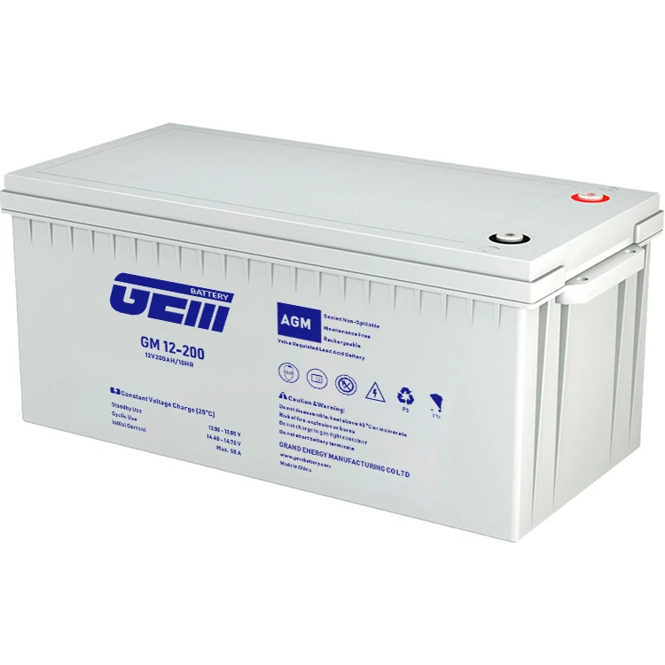 Аккумуляторная батарея GEM BATTERY GM 12-200 (12В, 200Ач) (UA)