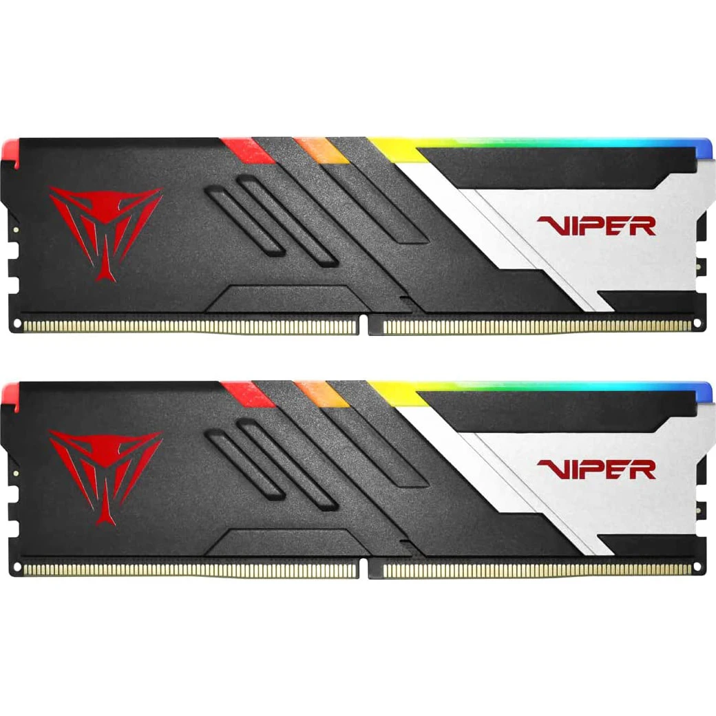 Оперативна пам'ять PATRIOT Viper Venom RGB DDR5 6000MHz 64GB Kit 2x32GB (PVVR564G600C36K) (UA)