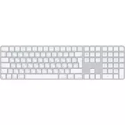 Apple Magic Keyboard with Touch ID and Numeric Keypad for Mac with Apple silicon USB-C White Keys (MXK73)