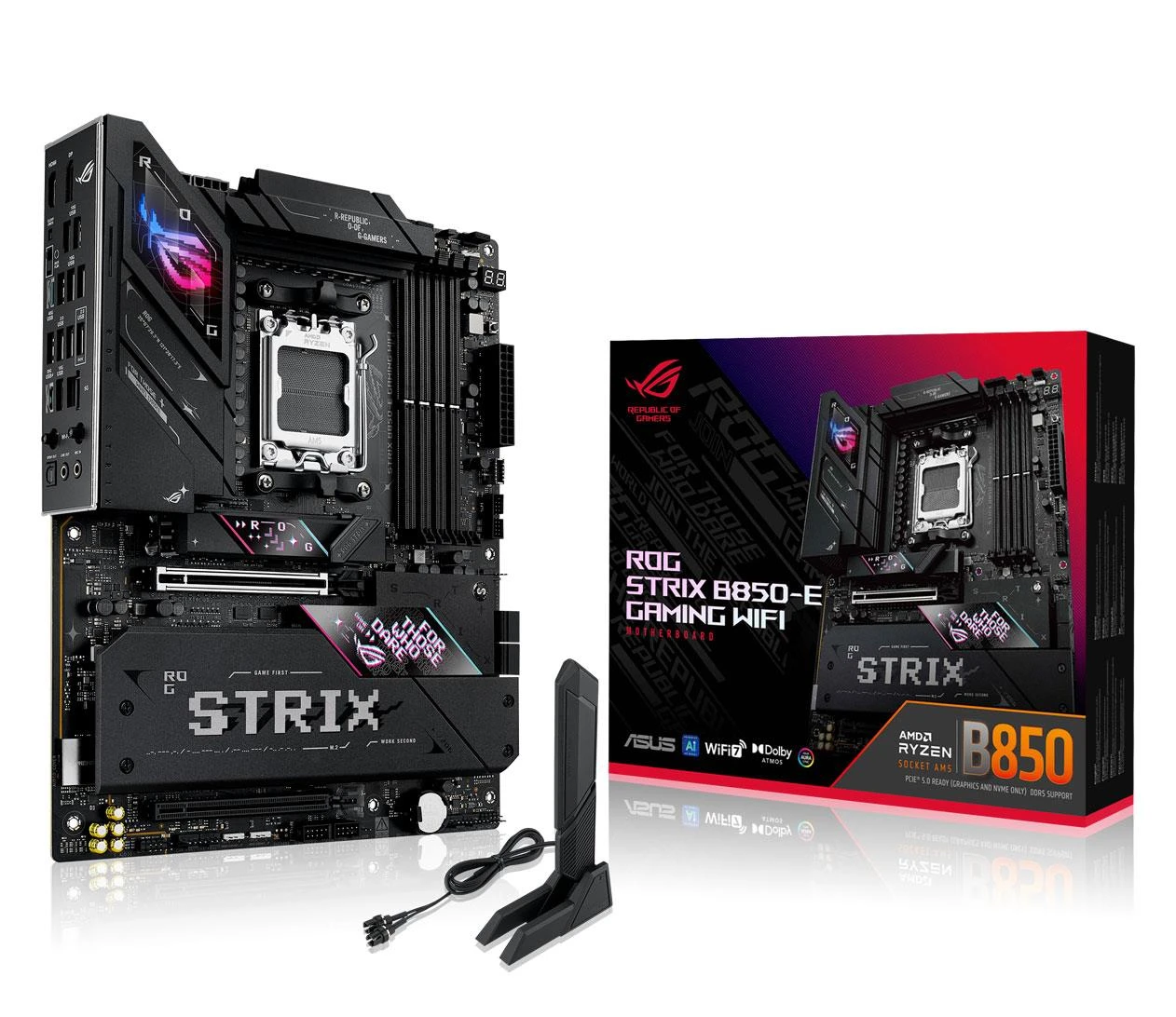 Материнська плата ASUS ROG STRIX B850-E GAMING WIFI EU