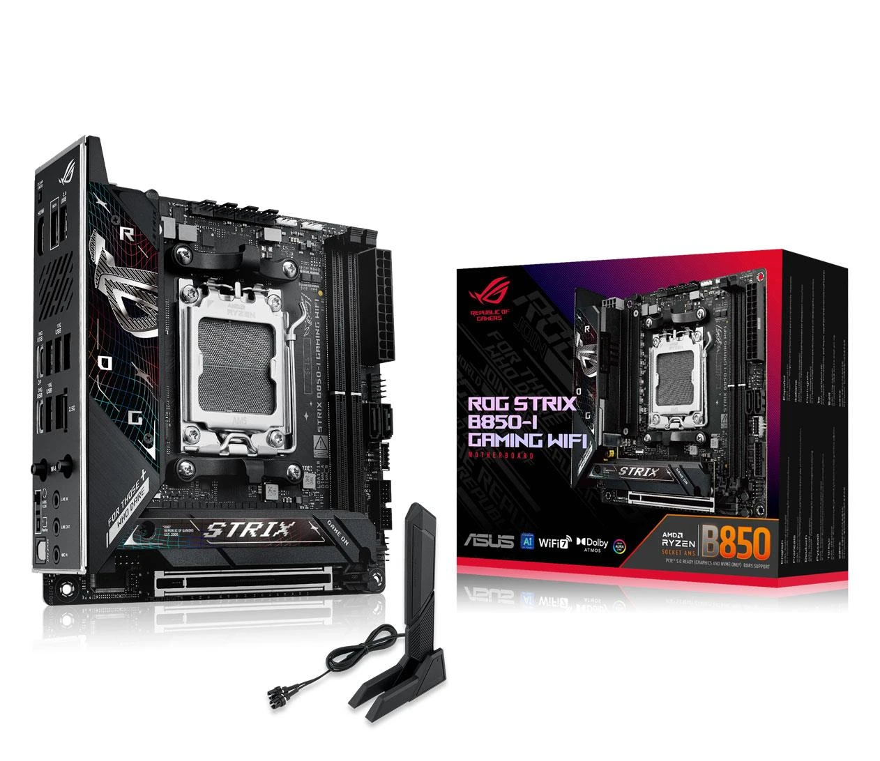 Материнська плата ASUS ROG STRIX B850-I GAMING WIFI EU