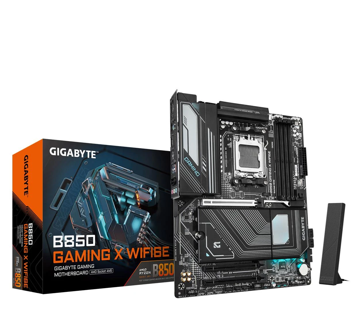 Материнська плата Gigabyte B850 GAMING X WIFI6E EU