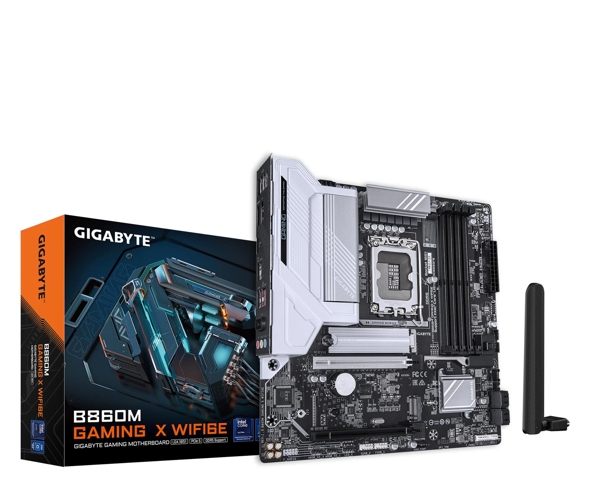Материнська плата Gigabyte B860M GAMING X WIFI6E EU