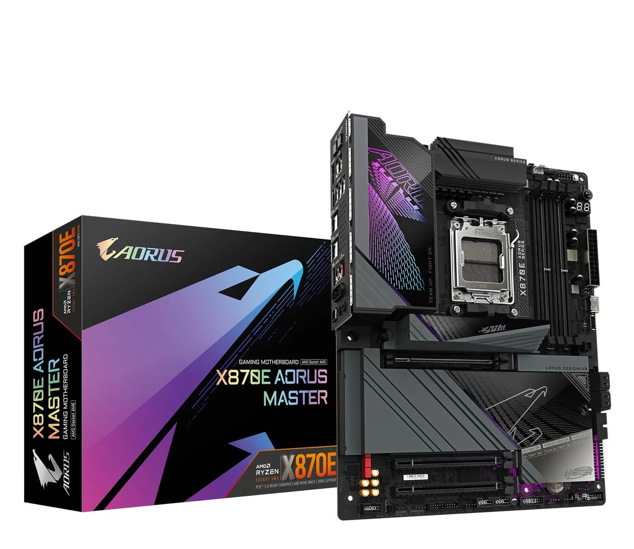 Материнська плата Gigabyte X870E AORUS MASTER EU