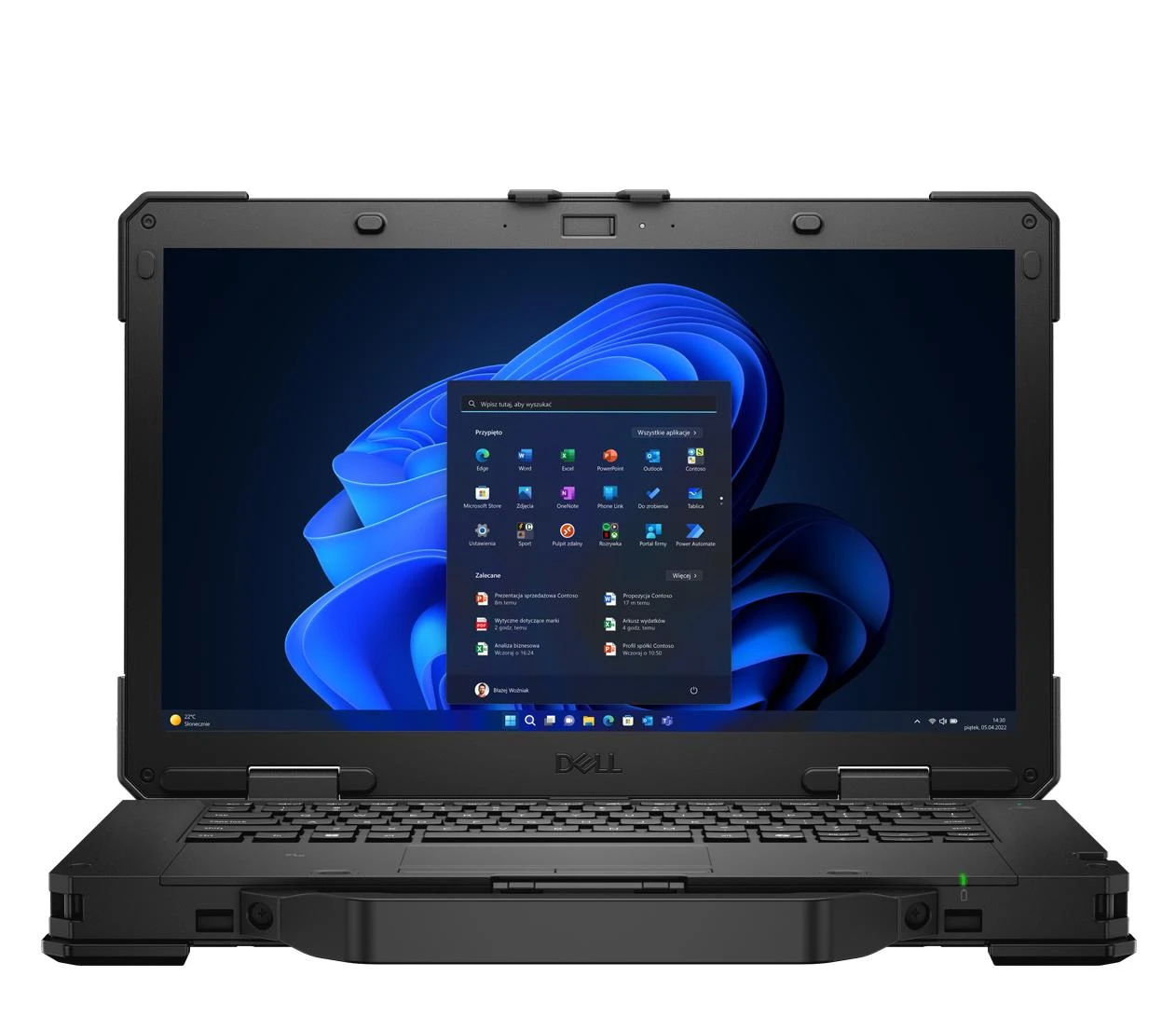 Ноутбук Dell Pro Rugged 14 Ultra 7 165U/32GB/1TB/Win11P 5G (Rugged-XC01) EU