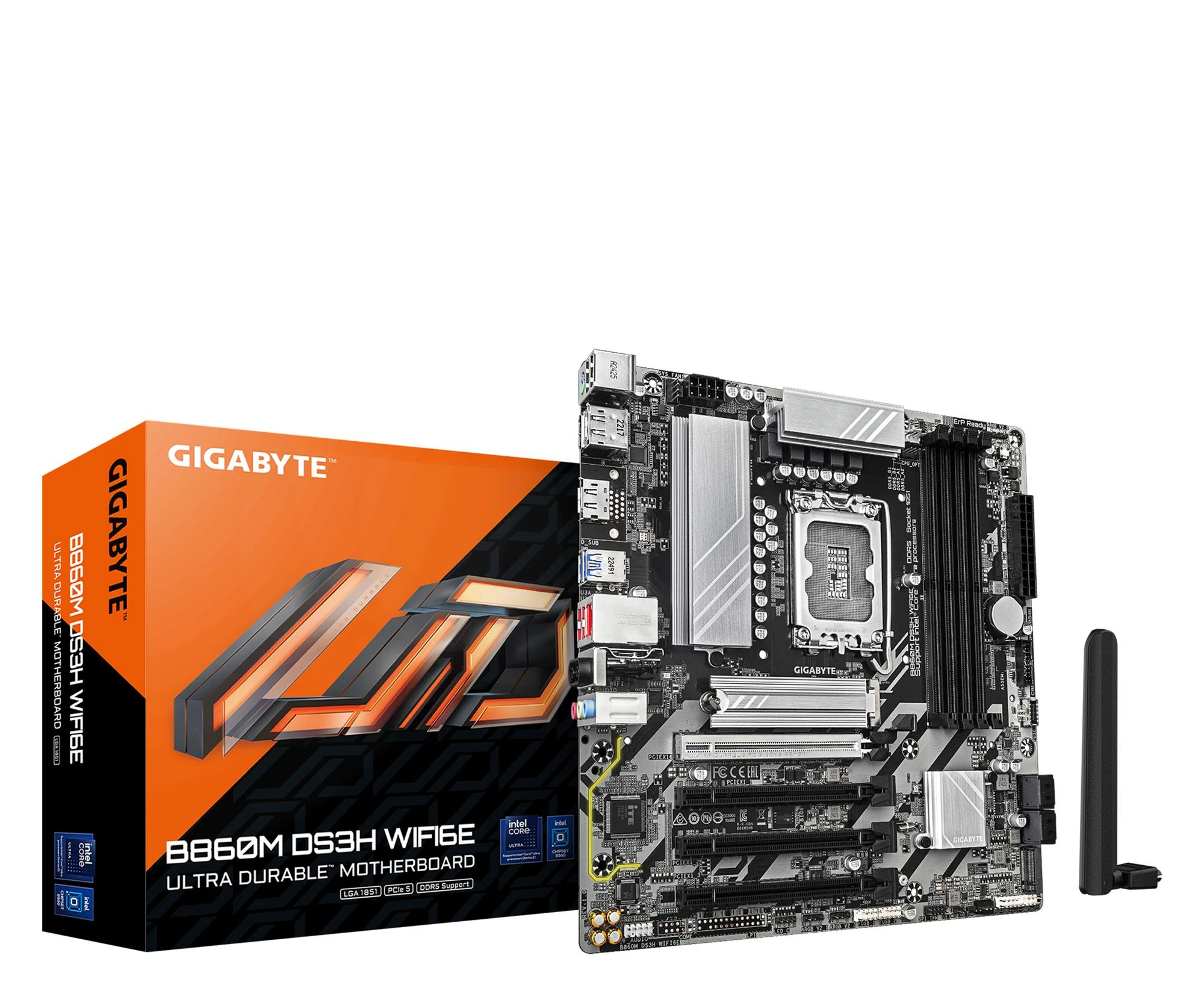 Материнская плата Gigabyte B860M DS3H WIFI6E EU