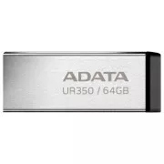 ADATA 64GB UR350 Silver-Black USB 3.2 (UR350-64G-RSR/BK) (UA)