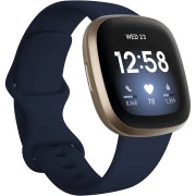 Смарт-часы Fitbit Versa 3 Midnight/Soft Gold Aluminum (FB511GLNV)