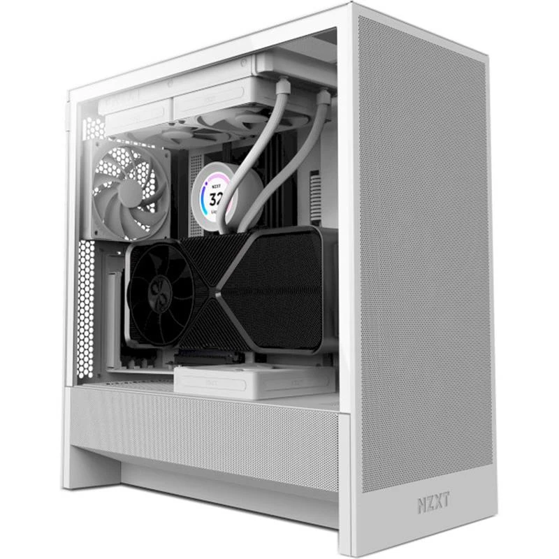 Корпус NZXT H5 Flow White (CC-H52FW-01) (UA)