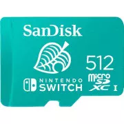SanDisk 512 GB microSDXC for Nintendo Switch SDSQXAO-512G-GNCZN