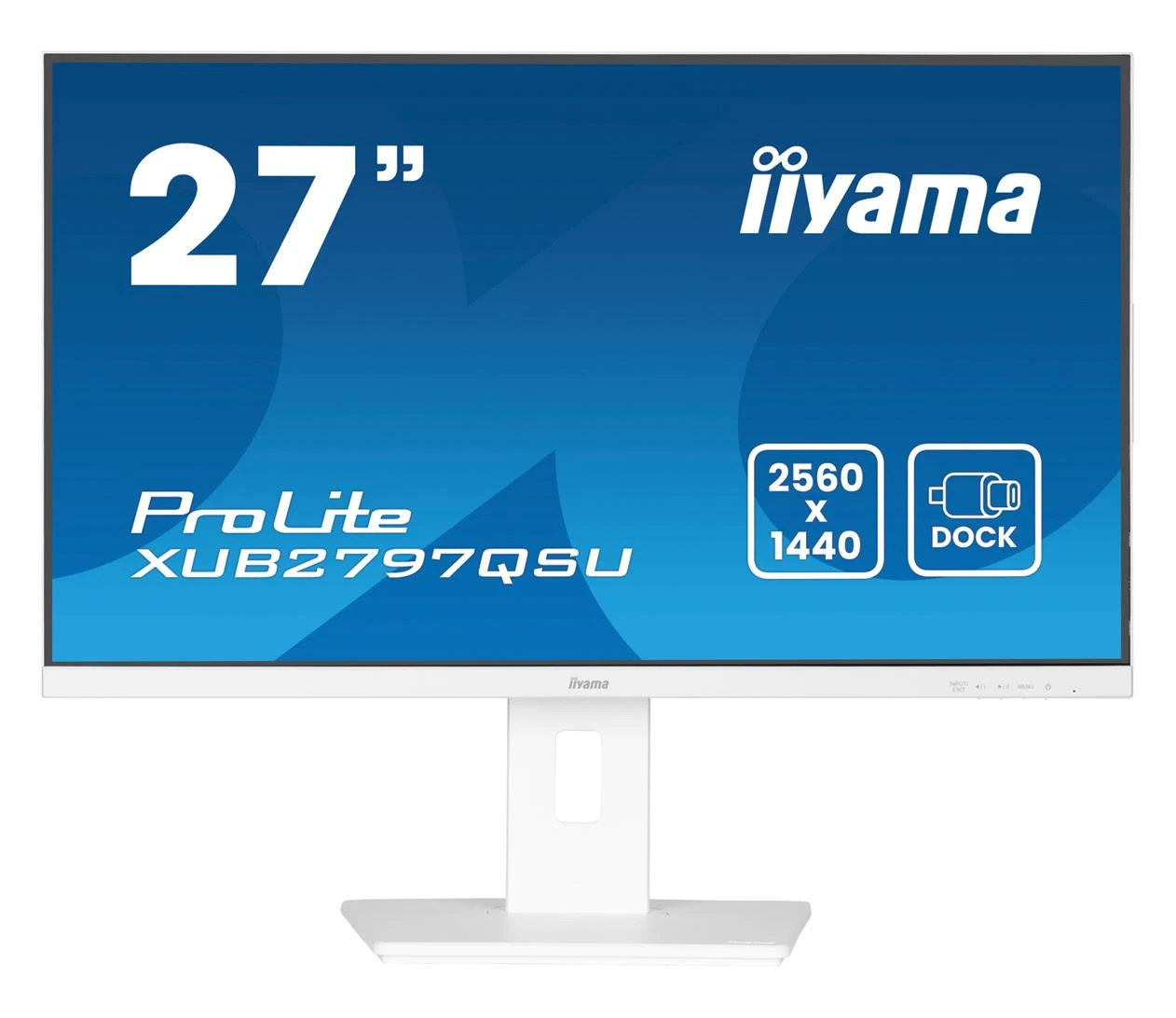 Монітор iiyama Prolite XUB2797QSU-W2 (XUB2797QSU-W2) EU