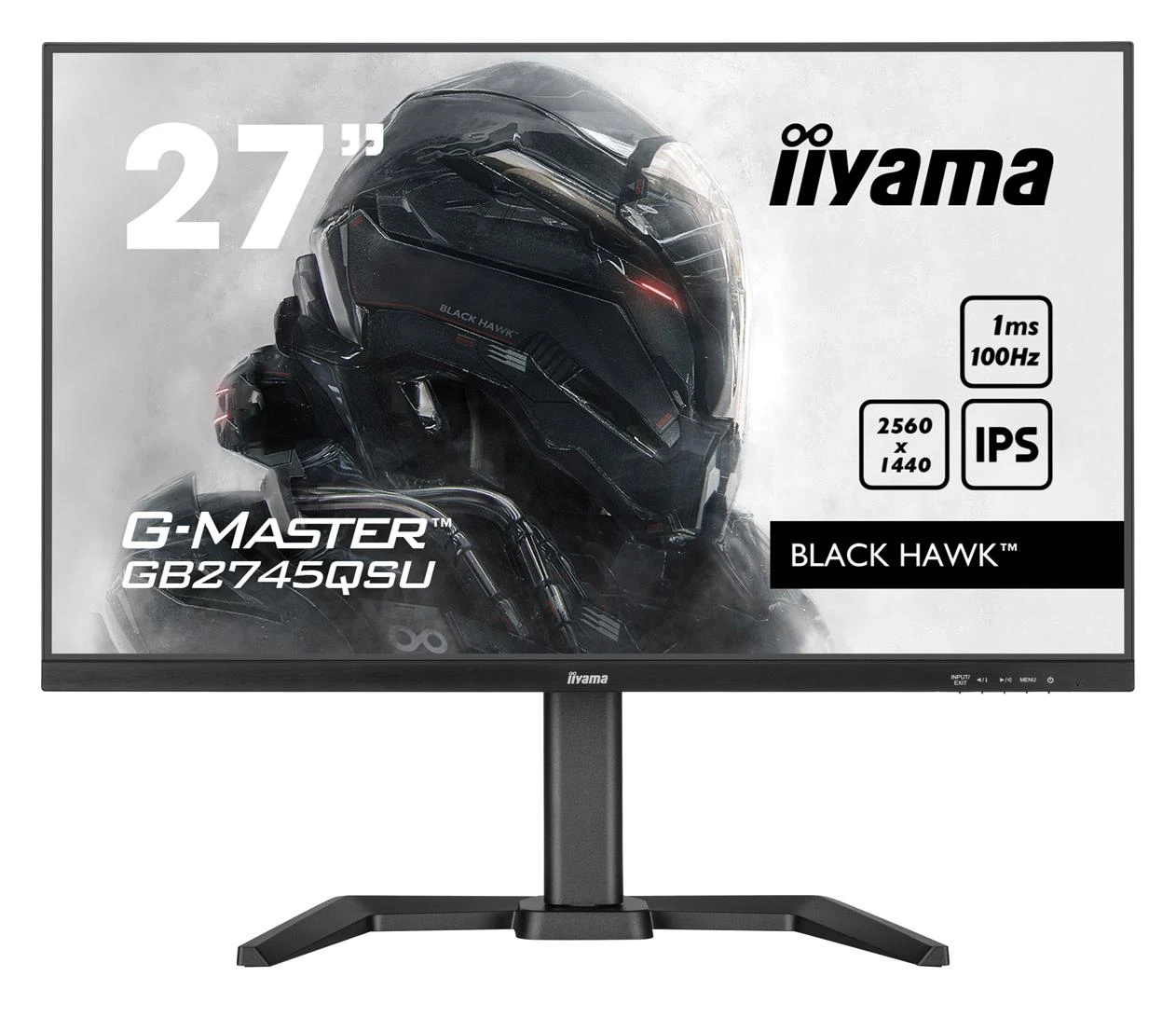 Монитор iiyama G-Master GB2745QSU-B2 Black Hawk (GB2745QSU-B2) EU