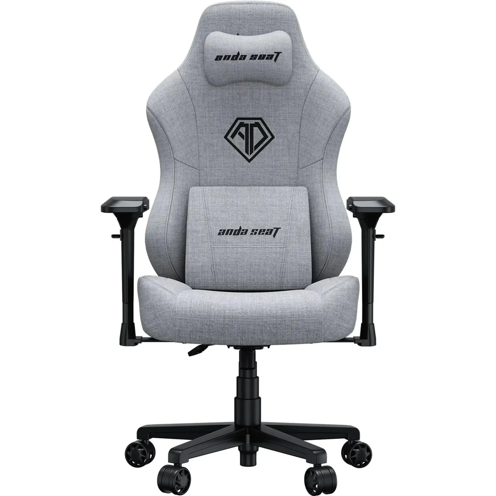 Игровое кресло Anda Seat Phantom 3 Pro Fabric Size L Grey (AD18YC-06-G-F) (UA)