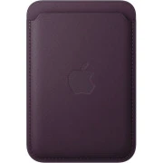 Чохол для мобільного телефону Apple iPhone FineWoven Wallet with MagSafe - Blackberry (MA7A4ZM/A) (UA)