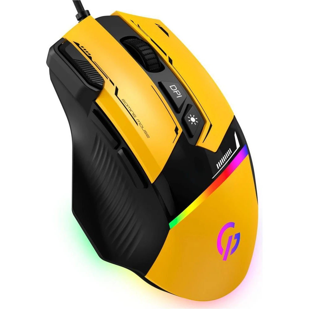 Миша GamePro GM300Y USB Yellow/Black (GM300Y) (UA)