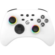 Геймпад GamePro GPX13W 2.4G/BT 5.1/USB/PC/iOS/Android RGB White (GPX13W) (UA)