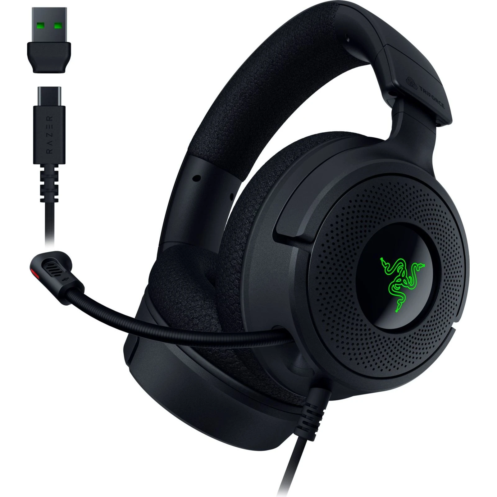 Навушники Razer Kraken V4 X Black (RZ04-05180100-R3M1) (UA)