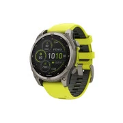 Смарт-часы Garmin fenix 8 47mm,Saph Solar, BareTi/Graphite,AmpYe/GrphBnd (010-02906-21) (UA)
