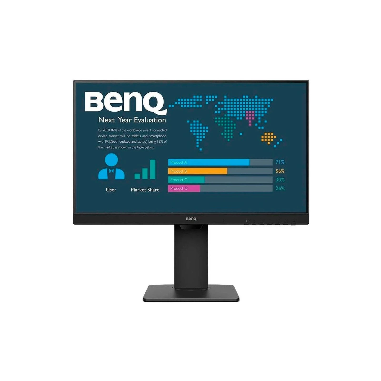 Монитор BenQ BL2486TC BLACK (UA)