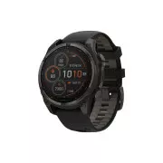 Смарт-годинник Garmin fenix 8 47mm,Saph Solar,CrbnGry Ti/Blk,Blk/PblGryBnd (010-02906-11) (UA)